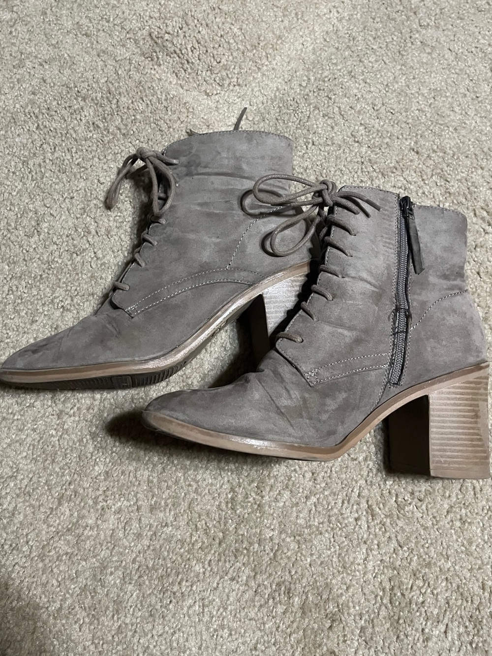 Suede Ankle Boots